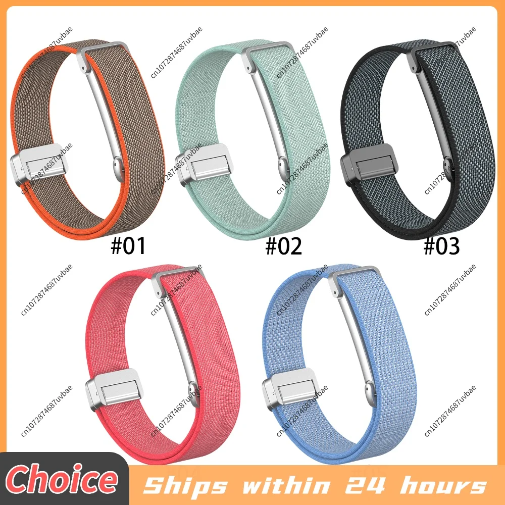 Nylon Quick Release Watches Straps for for Google Fitbit Air Soft Watchband Bracelet Woven Sports Wristband for Women Men
