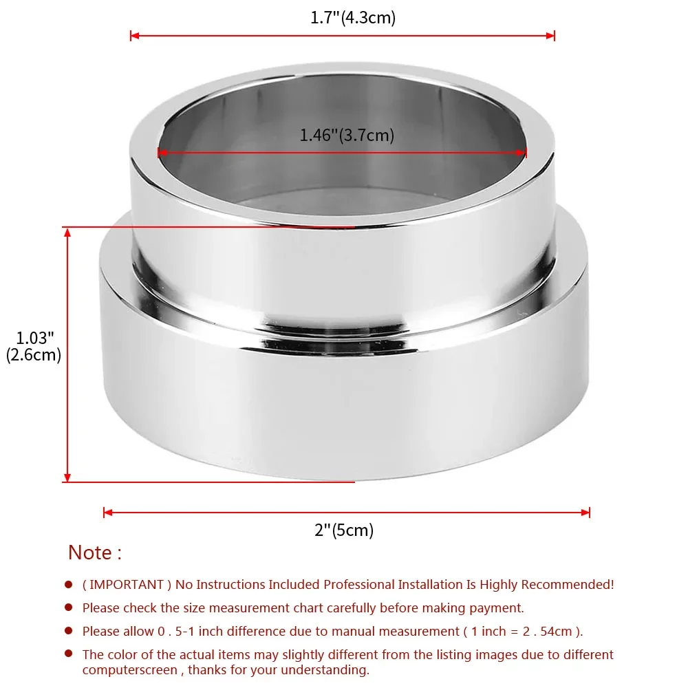 LS Flexplate Adapter Spacer TH350 TH400 Conversion Swap LS2 LS3 LS6 5.3 6.0 LS7 Flexplate Adapter Spacer Conversion Swap Steel