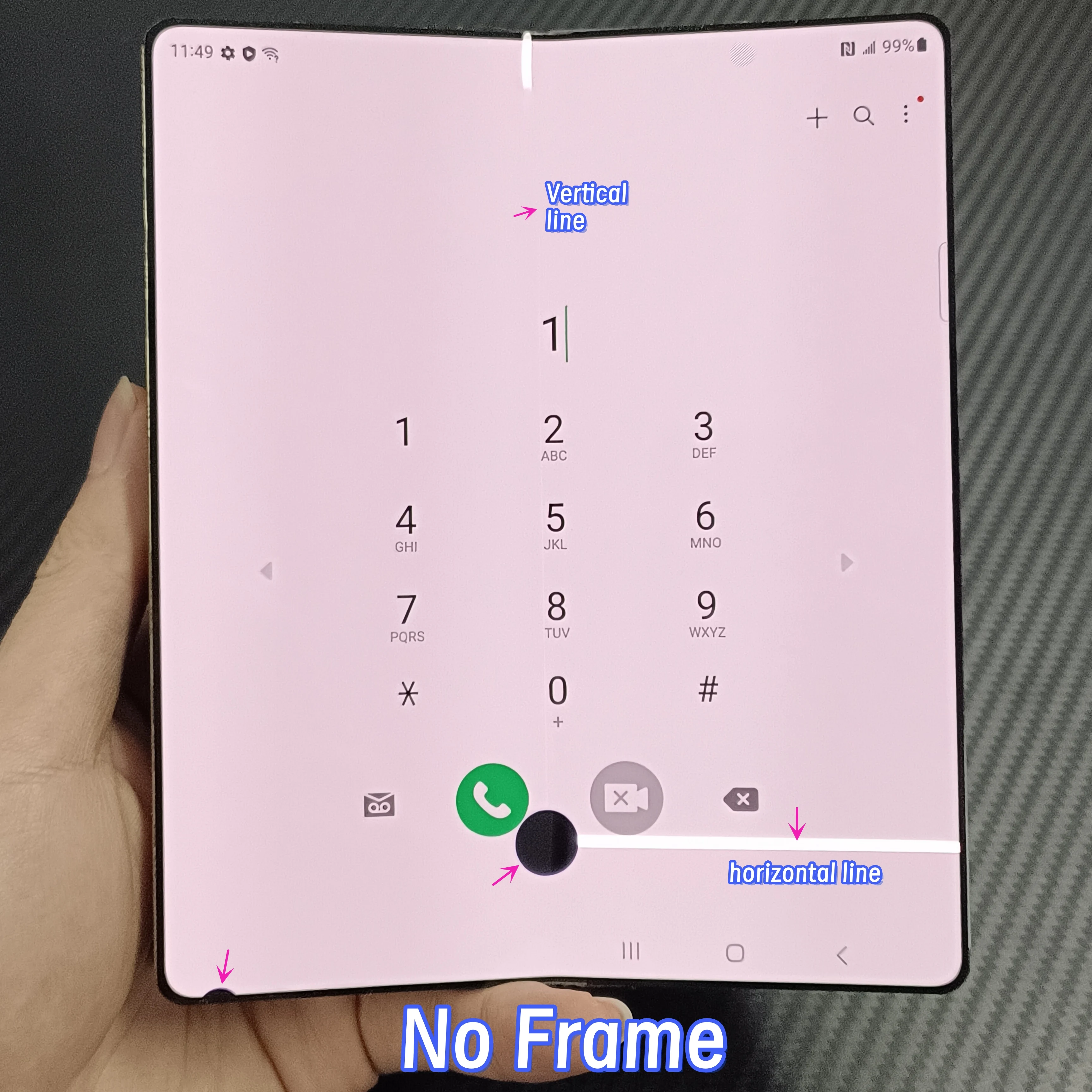 7,6-дюймовый AMOLED F936 для Samsung Z Fold 4, внутренний экран F9360 SM-F936B/DS F936U F936W, сменный ЖК-дисплей Z Fold4, сенсорный дигитайзер