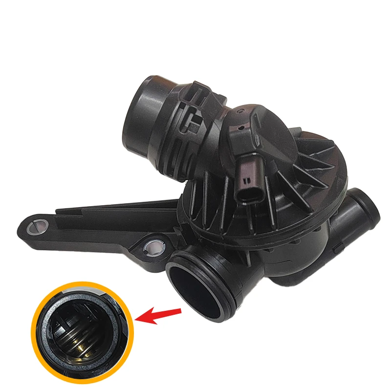 

New 1537600584 Engine Coolant Thermostat Housing Assembly For BMW 114i 116i 118i 120i 316i 320i F20 F21 F30 F31 F80