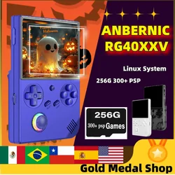 ANBERNIC RG40XXV Retro Handheld Game Console video game consoles Support Output 5G WiFi Linux System Bluetooth PSP Game RG 40XXV