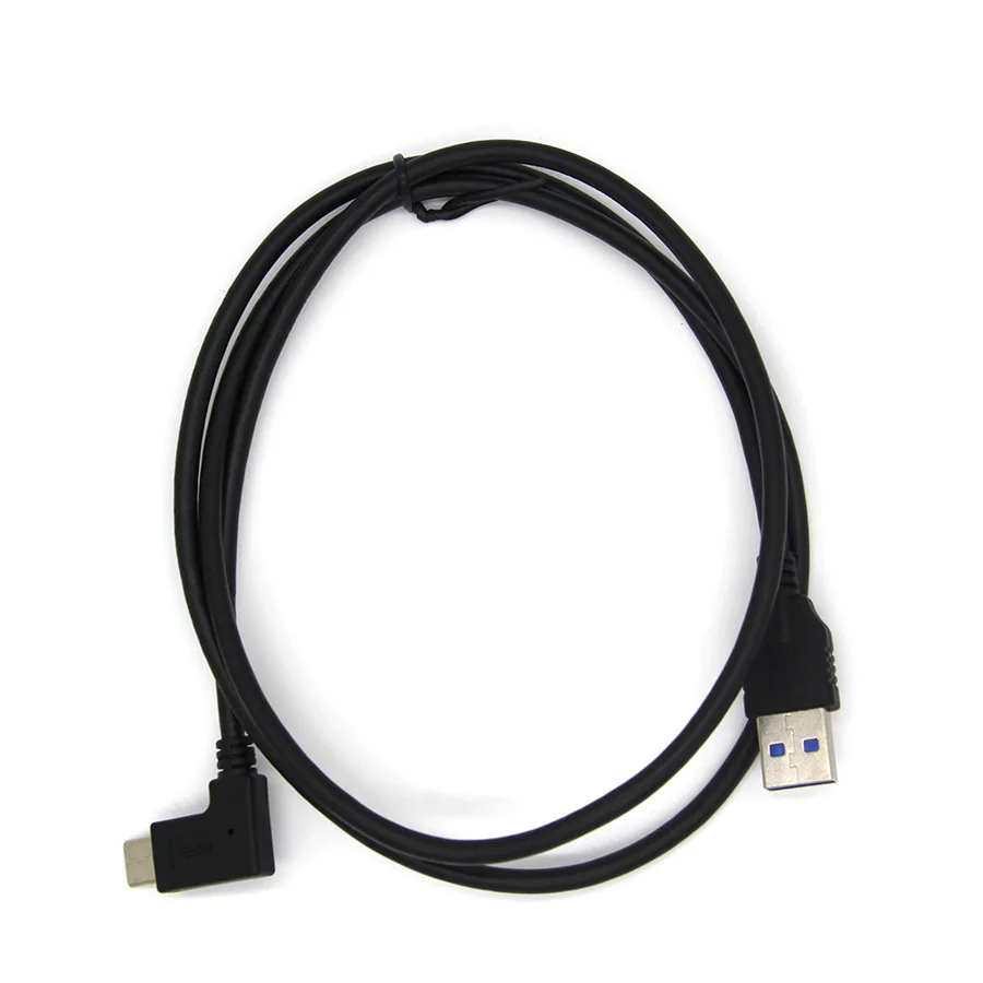 USB 3.1 type-c مطلي بالذهب بزاوية 90 درجة ، ذكر إلى USB ، ذكر إلى ذكر ، شحن البيانات ، كابل الهاتف اللوحي