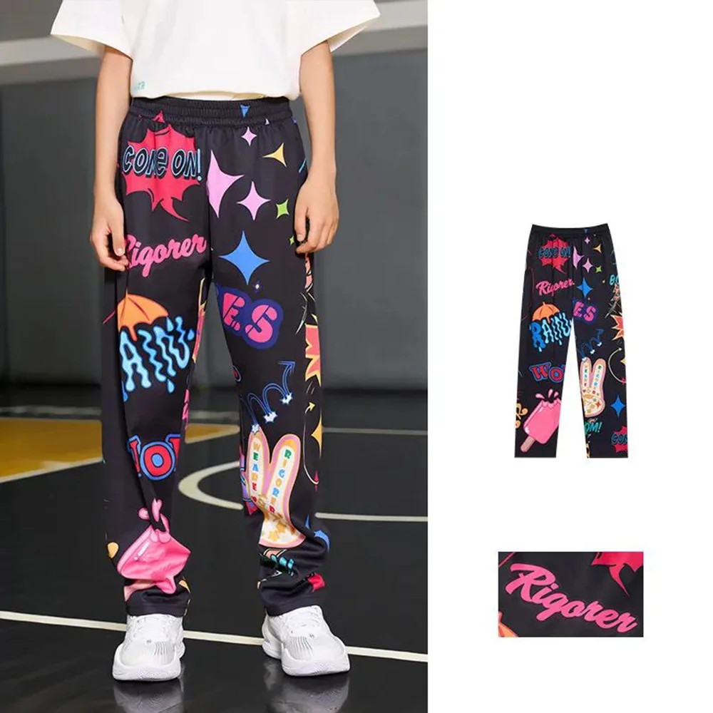 Mens Pants Y2K Comic Pop Print Trousers Colorful Graphics Streetwear Fun Youthful Style Casual Unisex Baggy Pants Men\'s Clothing