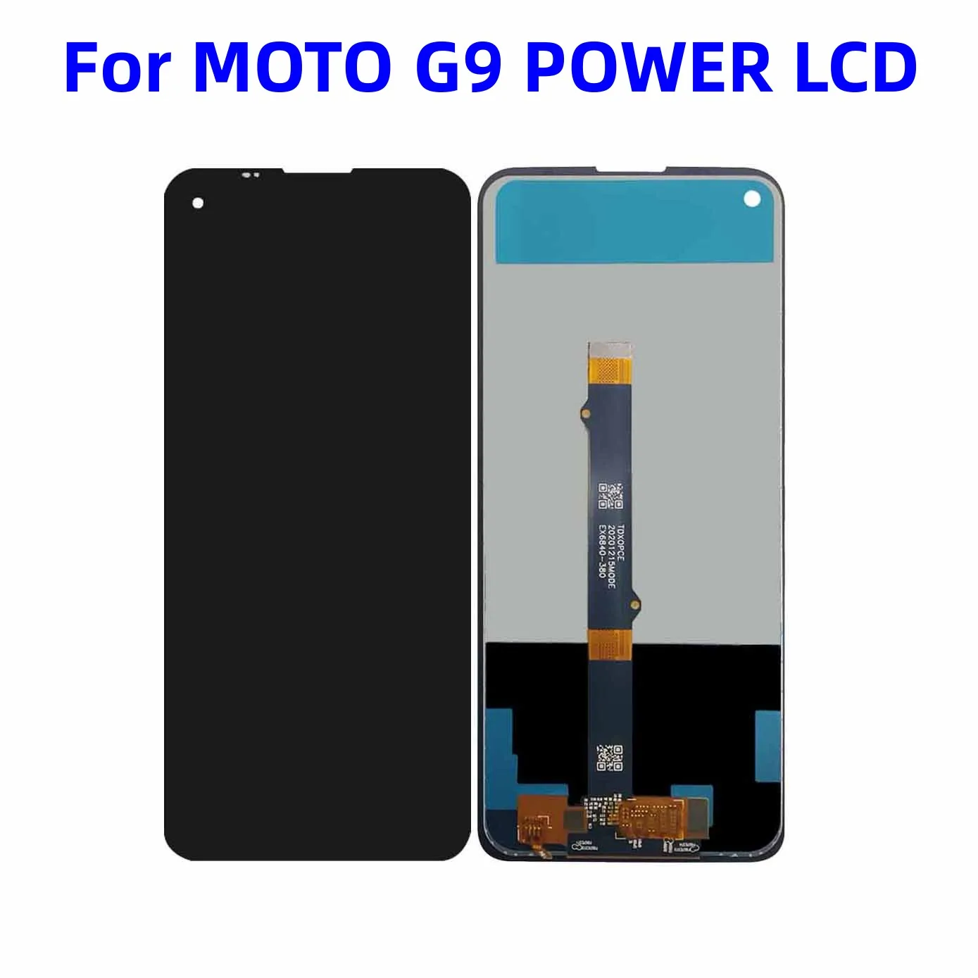 

G9 POWER LCD For Motorola Moto G9 power XT2091 LCD Display Touch Screen Digitizer Assembly With Frame for MOTO G9 POWER LCD
