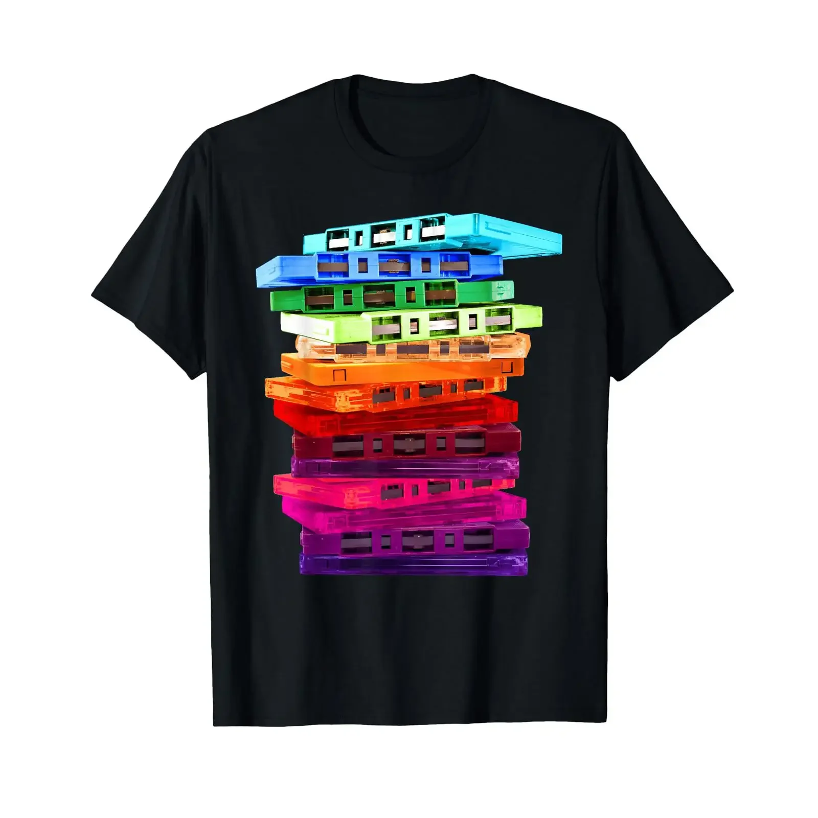 Mixtape T Shirt vintage Washed Unisex Casual designer clothes Stylish Slightly graphic Soft Comfortable fashion homme Stretched