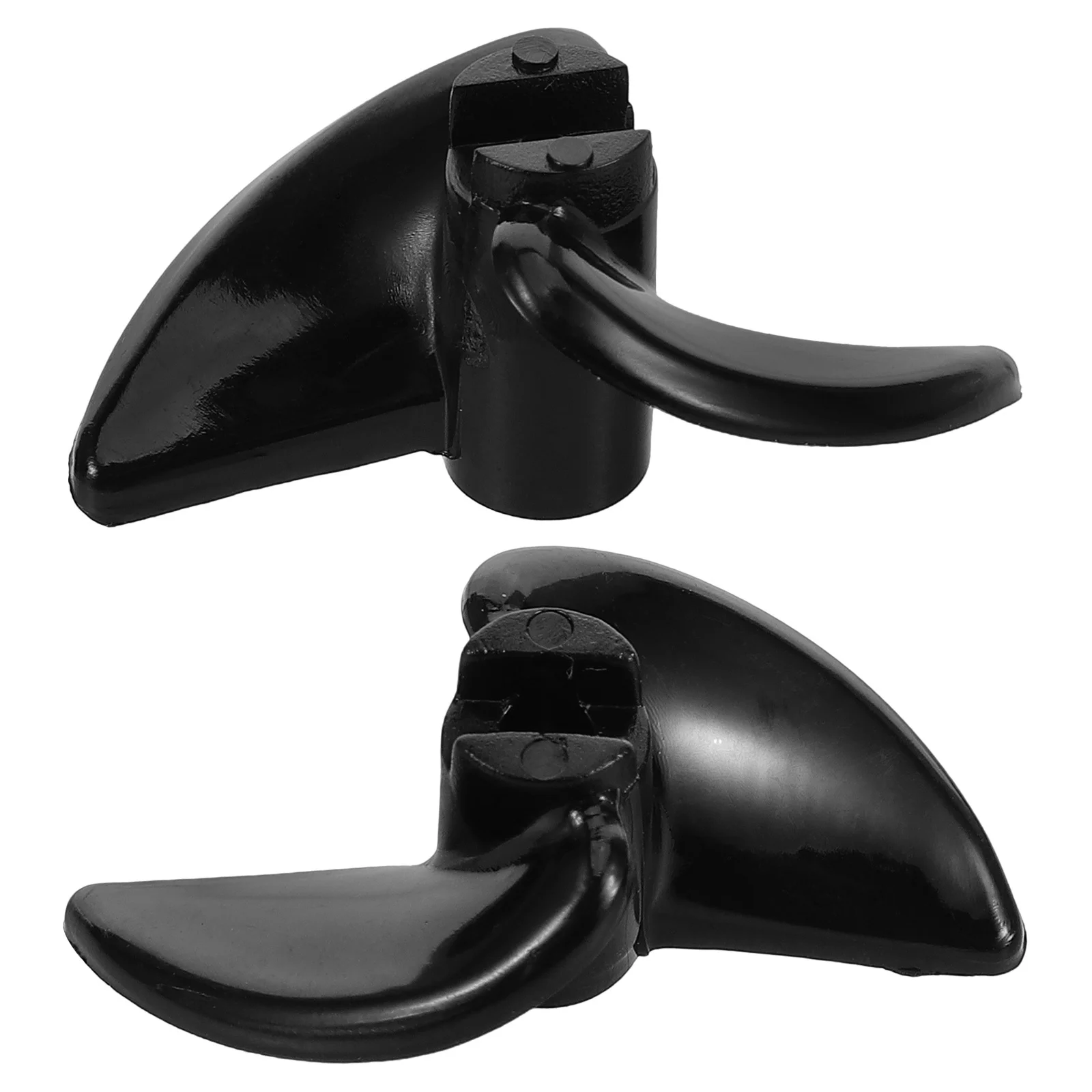 Hélice de bateau électrique semi-sousmerée à 2 pales D32Mm, 2 pièces, haute efficacité, précision Cnc, accessoires de bateau Rc, vitesse plus rapide en plastique