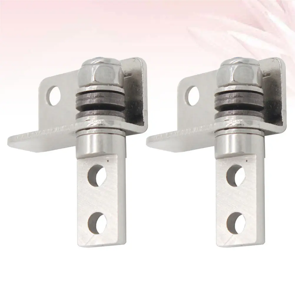 2Pcs Monitor Rotating Pause Mechanism Strong Steel Hinge for Folding Support Frame Door Cabinet Desktop Device