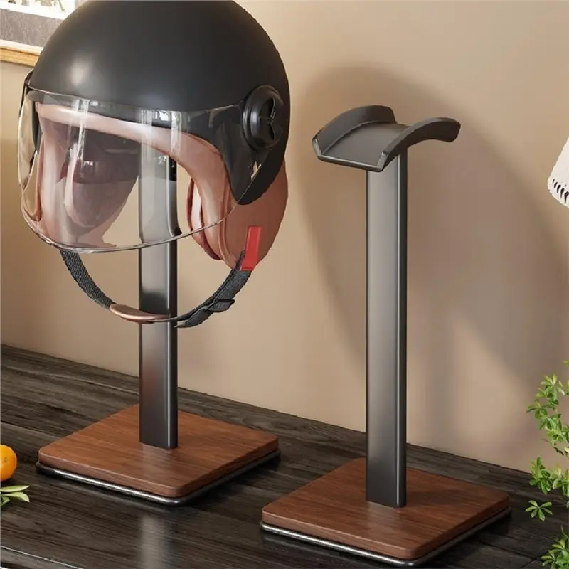UISN Heavy Duty Metal Helmet Stand Hat Display Rack Cap Wig Holder Helmet Display Stand