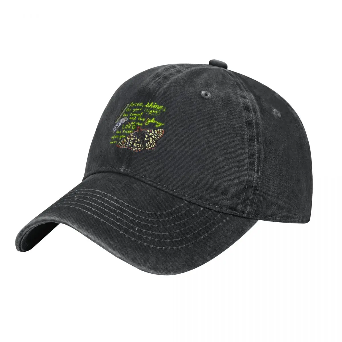 Chalcedon checkerspot Isaiah 60:1 Baseball Cap Brand Man cap Trucker Hat Rugby Hats Man Women's