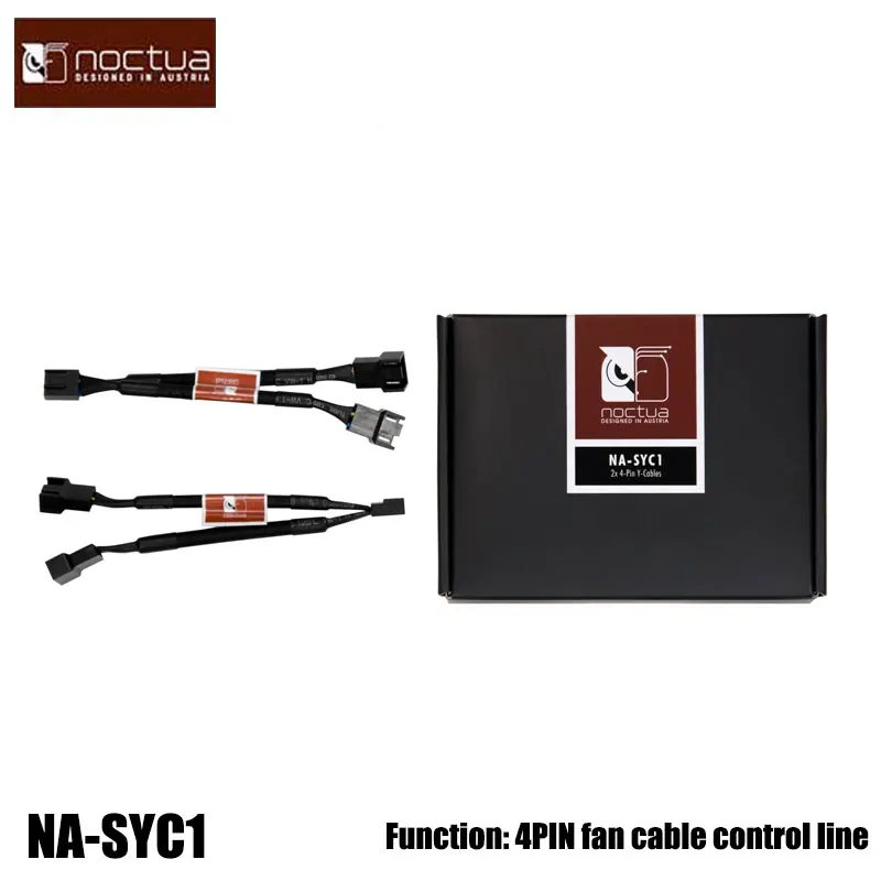 Noctua NA-SYC1 3 y-kabel mit sleeving adapter kabel 4pin pwm fall lüfter stecker kabel 3 teile/satz