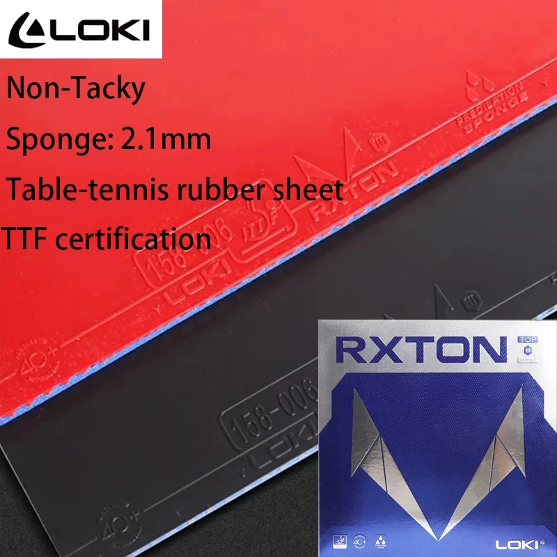 

LOKI RXTON 3, резиновая губка для пинг-понга со встроенным эффектом тензора, нелипкая резина, оригинальная губка для настольного тенниса WANG HAO RXTON3 TOP