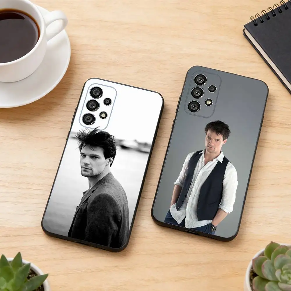 Danila Kozlovsky Actor Phone Case For Samsung S25,S24,S21,S22,S23,S30,Ultra,S20,Plus,Fe,Lite,Note,10,Black Cover