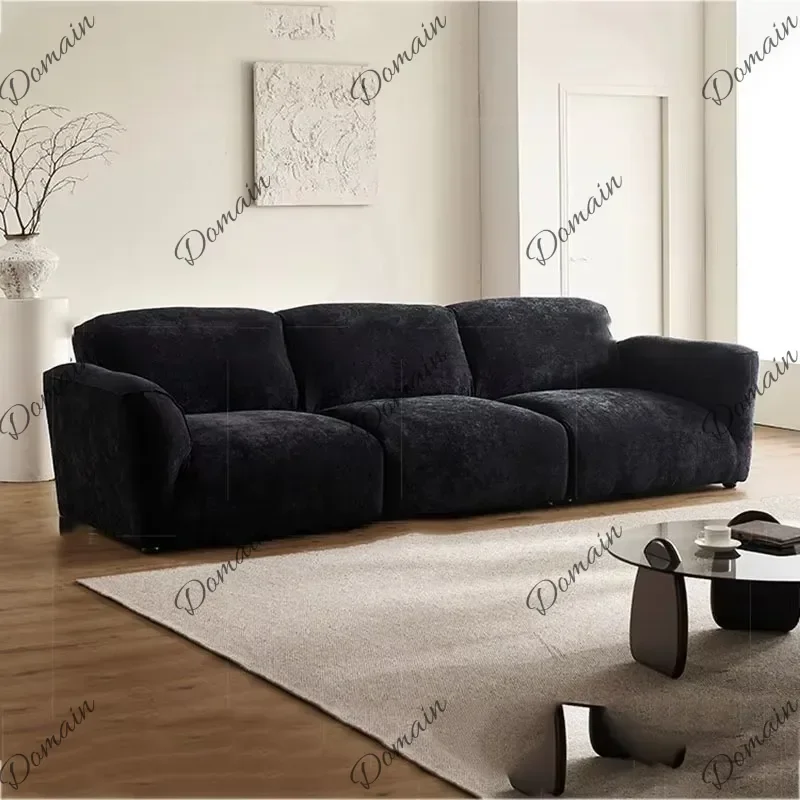 BVD Fancy Living Room Sofas Sectional Black Simple Modern Sectional Lazy Sofa Choice Plush Floor Bank Woonkamer Home Furniture