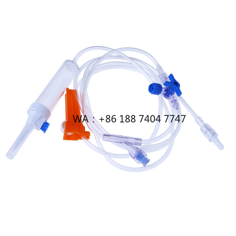 set-per-infusione-con-valvola-a-tre-vie-tubo-per-somministrazione-endovenosa-180cm-materiale-di-consumo-medico-per-infusione