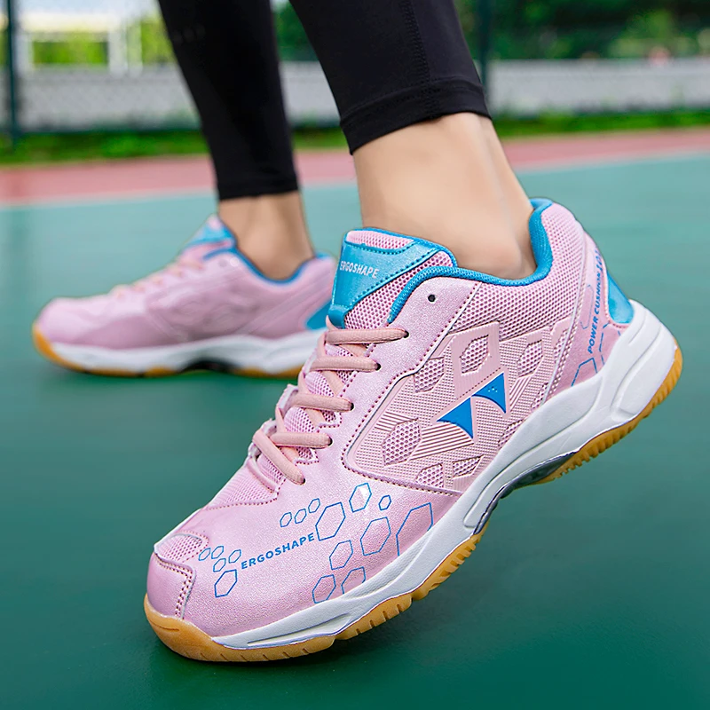 Новая осенняя дышащая спортивная обувь унисекс — подходит для бадминтона, тенниса, настольного тенниса, тренировок и соревнований для студентов