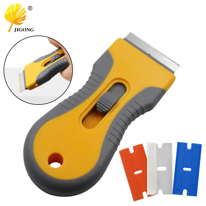 Glass spatula Car film tool, small cleaning Scraper, plastic Glue removal