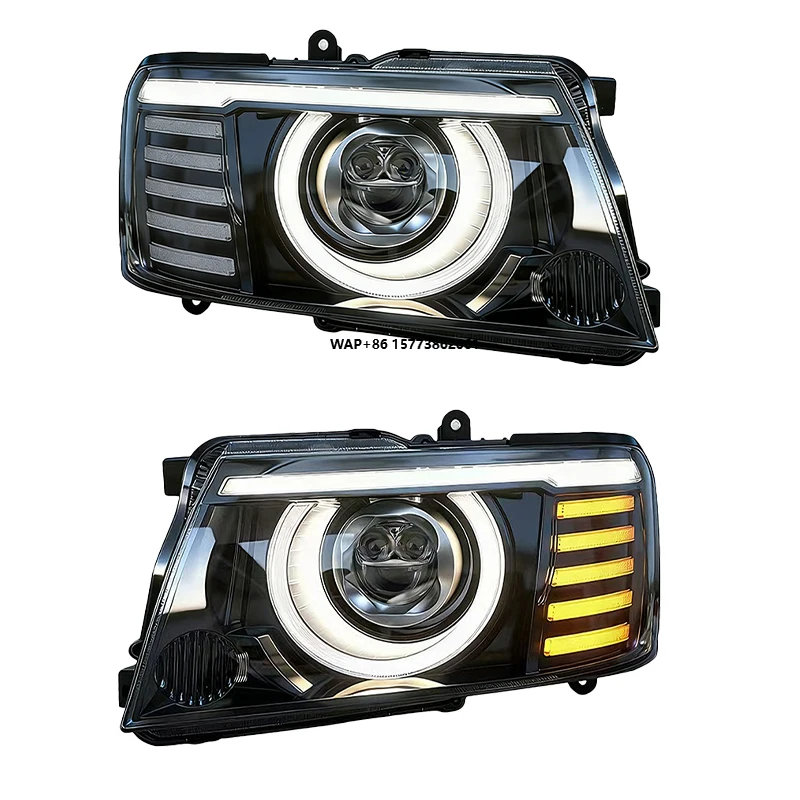 

2 Pieces for Patrol Y61 2005-2022 LED Headlamp Upgrade New Condition 6000k Color Front Head Lights LED Headlights