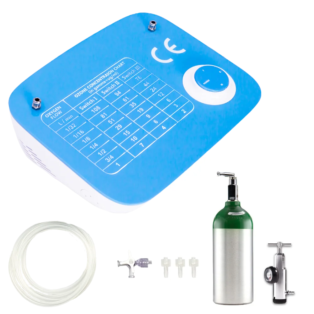 

Double Walls Quartz Electrode Ozone Therapy Medical Ozone Generator with Ultra Pure Ozone Gas