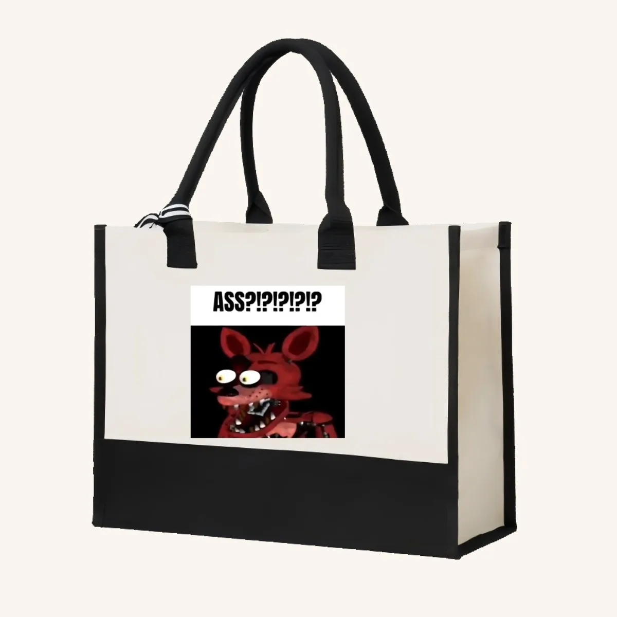 خمسة ثانية في فريدي y The 2026 وصول جديد موضة عملية واسعة قابلة لإعادة الاستخدام حمل حقيبة نمط طباعة 2 لهجة H