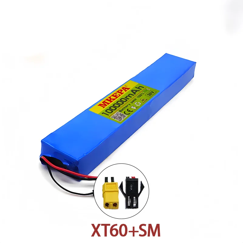 36V 10S4P 100Ah 100000mah 18650 Lithium Ion 42V Battery Pack Original high power cell Built - In BMS Protection