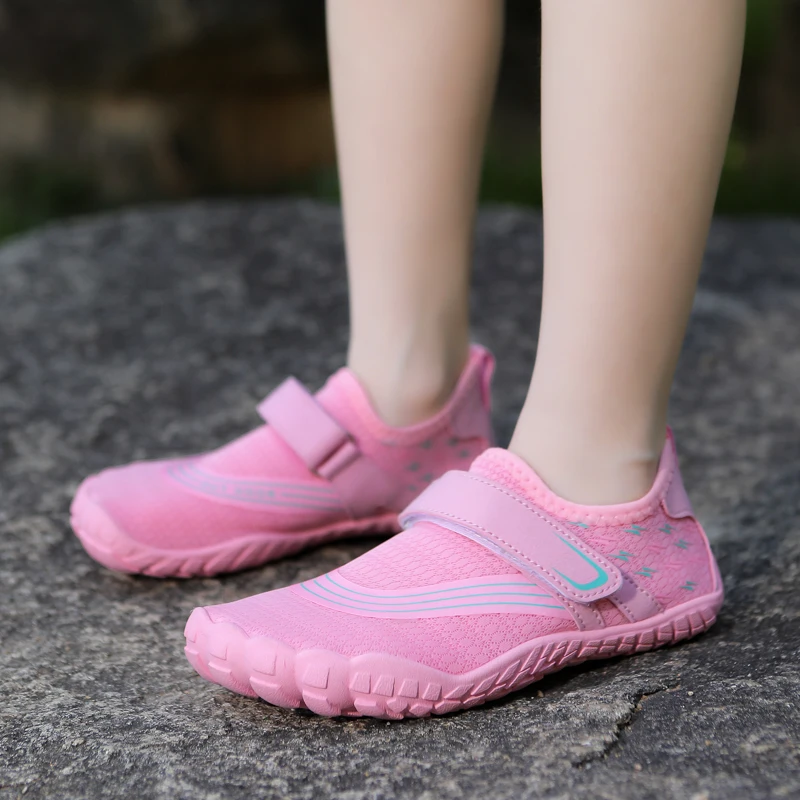 Boys and girls Unisex Quick Dry Water Shoes Colorful Beach Swimming Surfing Seaside Aqua Shoes Barefoot Upstream Sneakers