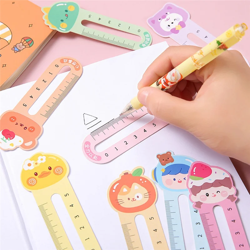 Ultimi segnalibri a tema animali per bambini da 50 pezzi: ausili/righelli per la lettura carini, durevoli e pratici