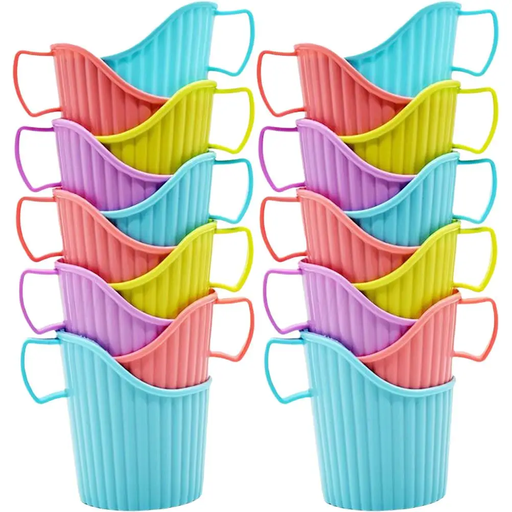 20 Pcs Disposable Paper Cup Holder Anti Scalding Heat Insulation Sleeve Smooth Corners Space Saving For Bars Cafes