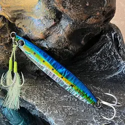 AS Fast Jig Vertical Speed Falling Sinking Pesca Shore Cast Spoon Metal Leurre Jigging Fishing Artificial Bait Sea Lure Angler