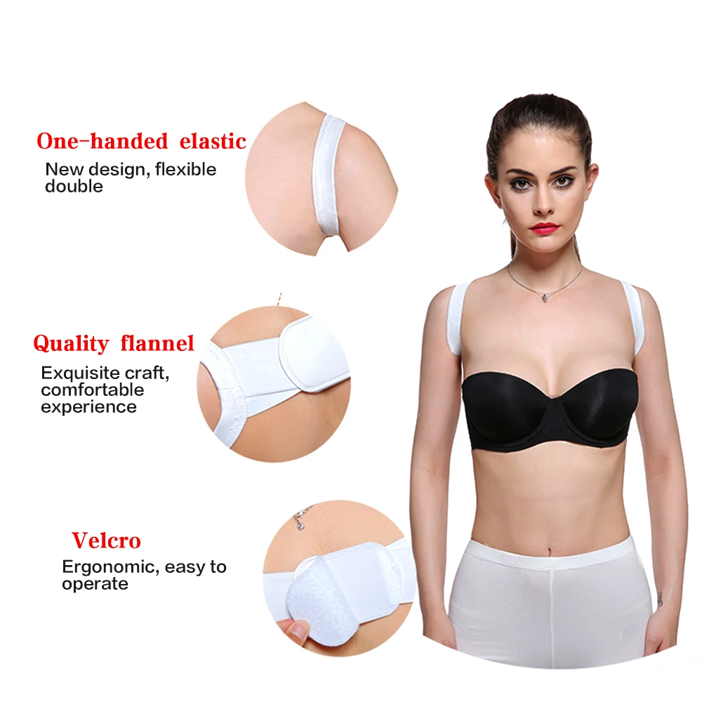 1Pcs Comfy Posture Correction Back Braces Women Men Upper Back Straightener Support Shoulder Brace Hunchback Spine Corrector