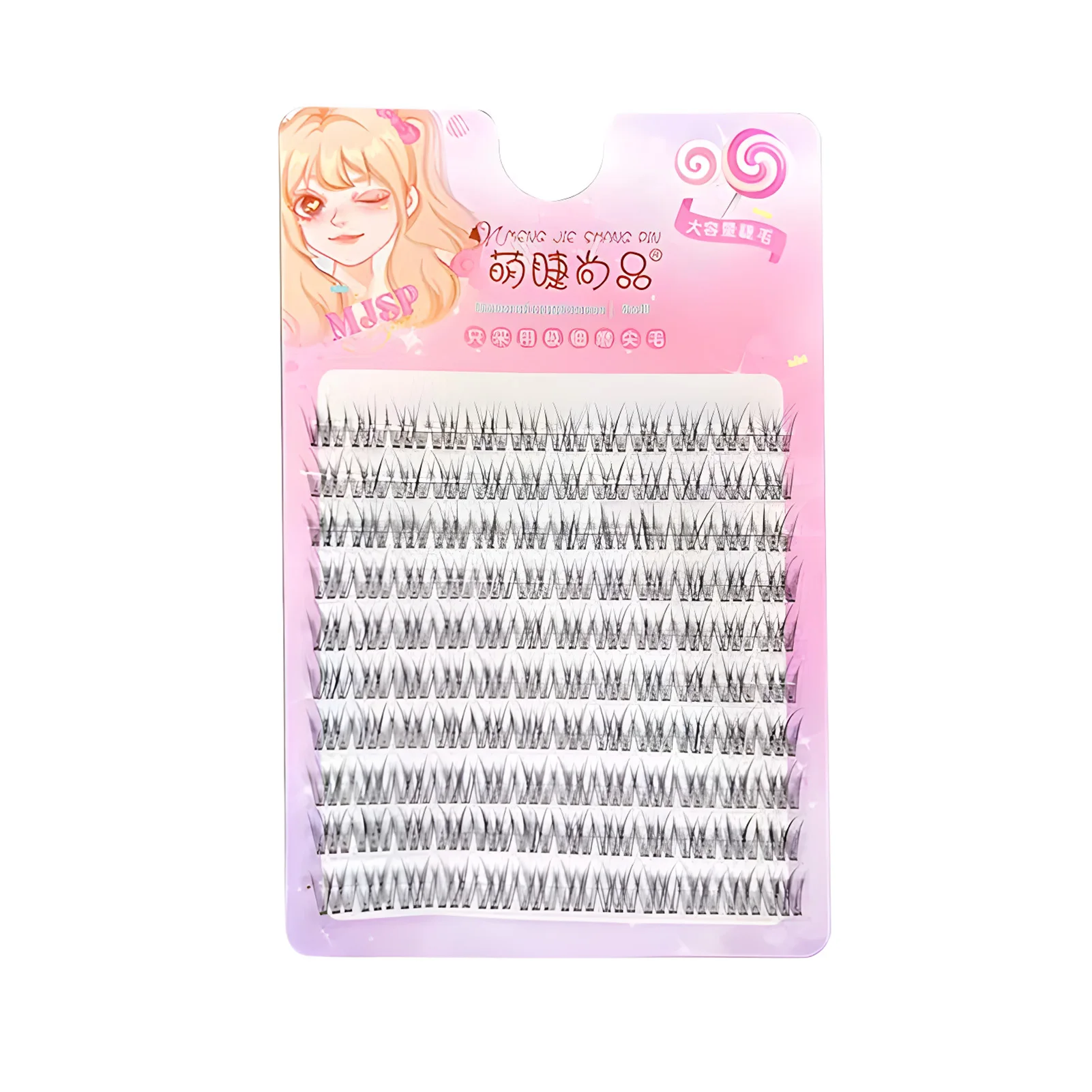 Wispy Fake Eyelashes for Women Reusable 3D Cosplay Eyelash Cluster Extensions Gift for Friends Family Members