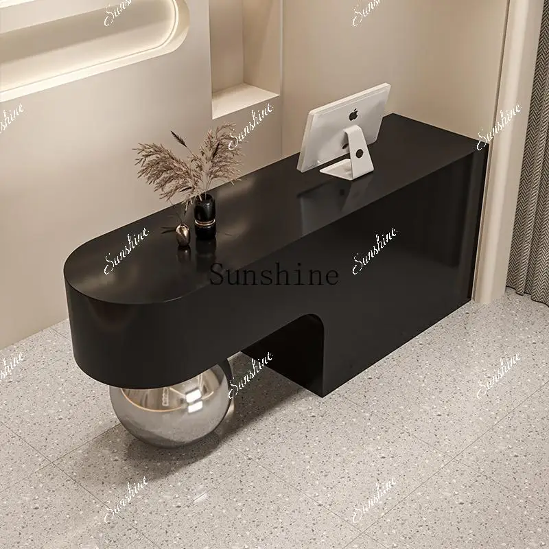 Cashier/Clothing Store Beauty Salon Training Institution Simple Modern Bar Table Light Luxury Reception Desk  FT