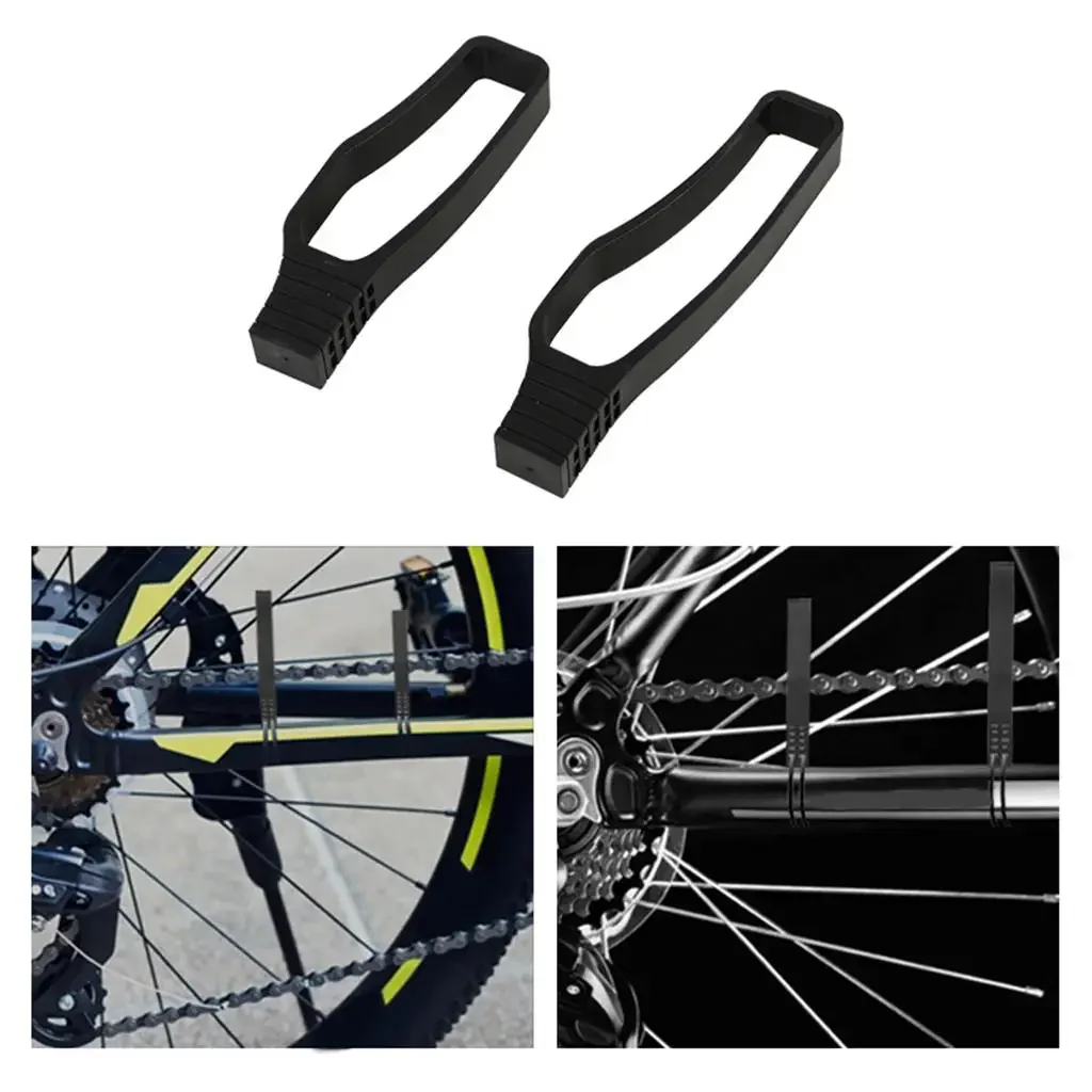 Cycling Bike Chain Guard Parts Acccessories W/ Frame Single Speed MTB Mountain Anti-Drop Adjustable Guide Deflector Protective