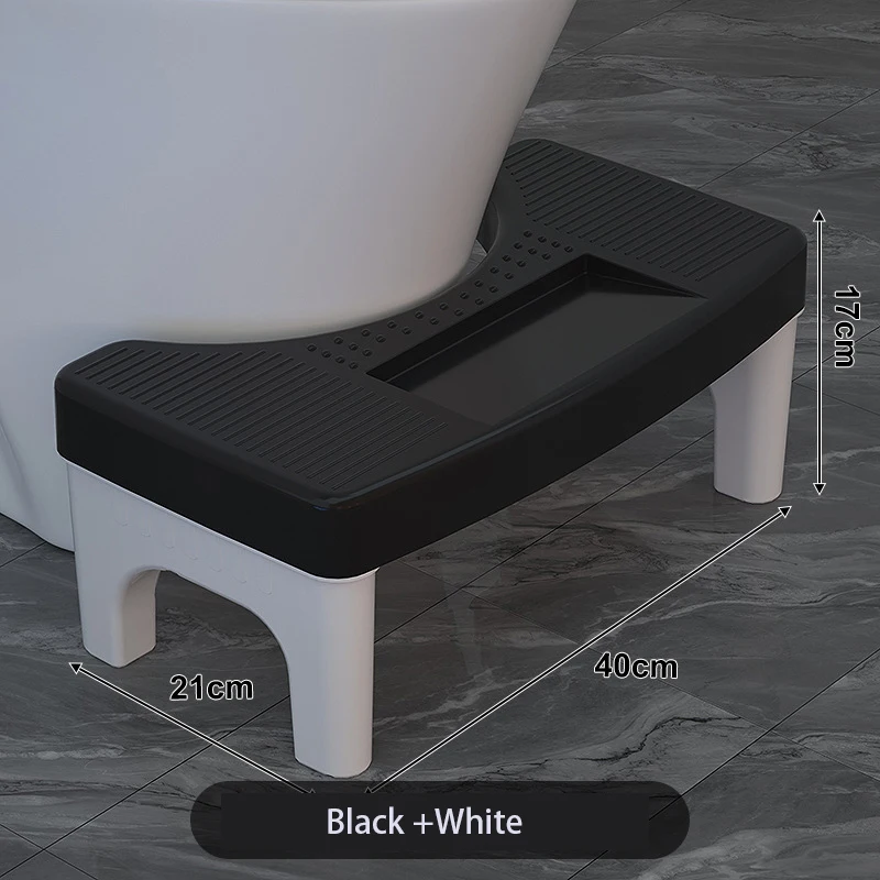 Home Toilet Stool Removable Non-slip Toilet Seat Squat Stool Adult Children Bathroom Step Stool Convenitent Bathroom Accessories