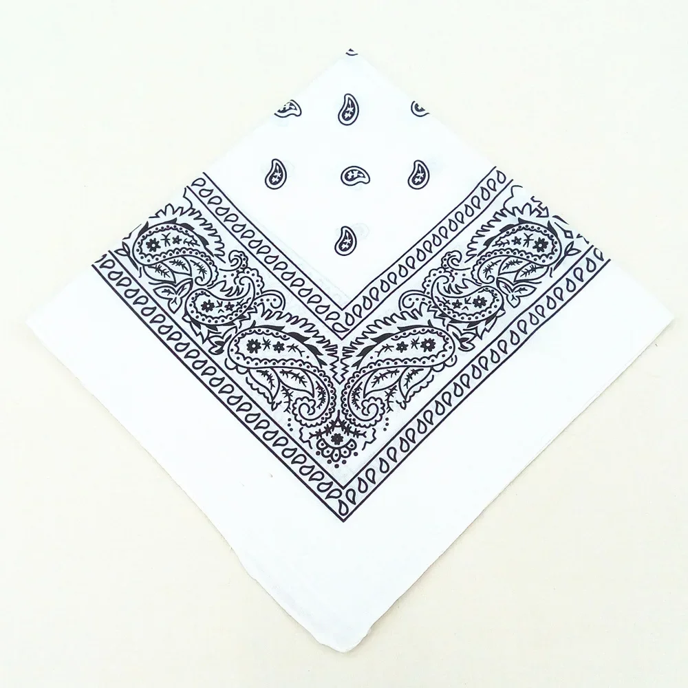 1/8/10 Stuks Bohemian Print Bandana Paisley Patroon Hoofdbanden Hiphop Hoofddoek Outdoor Unisex Hoofdband Pols Wraps Gezichtsmasker