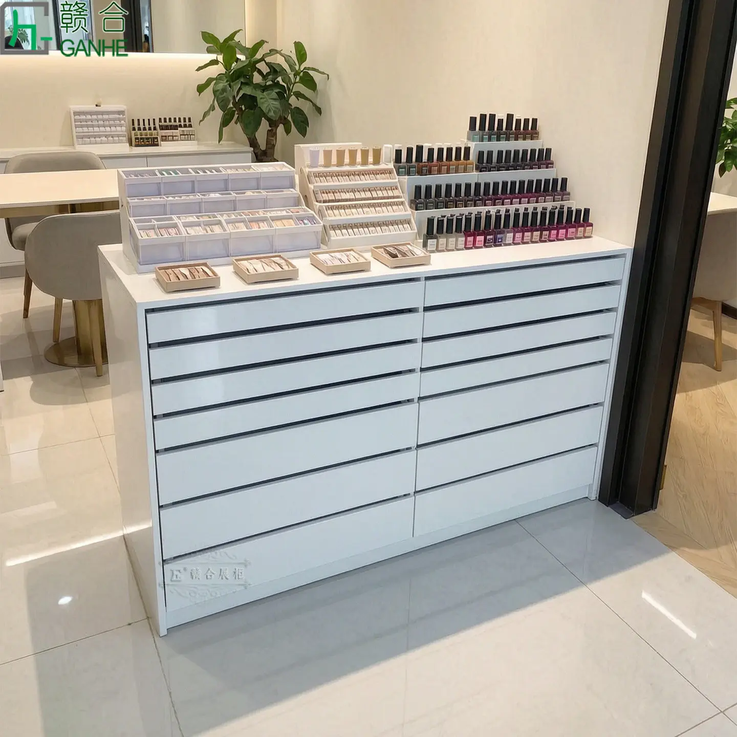 Nail art storage cabine Nail polish display cabin Glasses storage cabint Jewelry cabinet Nail art polish glue