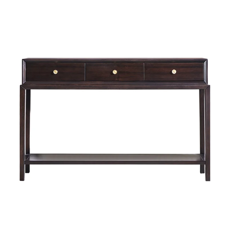 

Zen новая китайская полка для хранения из цельного дерева, входной шкаф, подставка для цветов, мебель из черного дерева