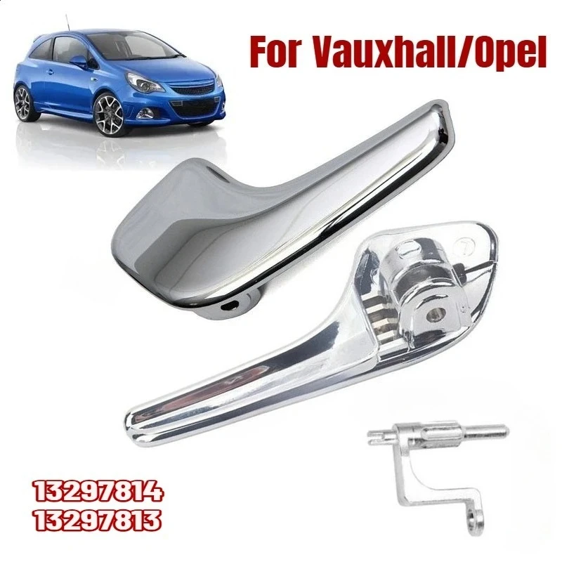 13297813 13297814 Car Left Right Interior Door Handle For Vauxhall Opel Corsa D 2006-2014 Mk3 / Hatchback