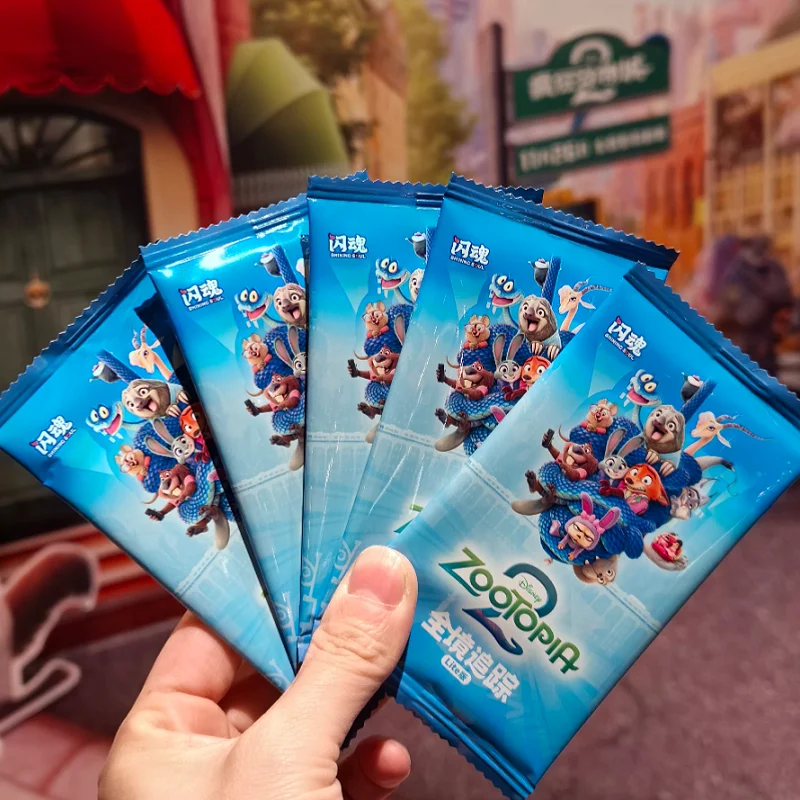 ディズニー ズートピア2 シリーズカード Vol.1 オリジナル 全地域追跡ライトバージョン コレクション ブラインドボックス アニメ周辺機器