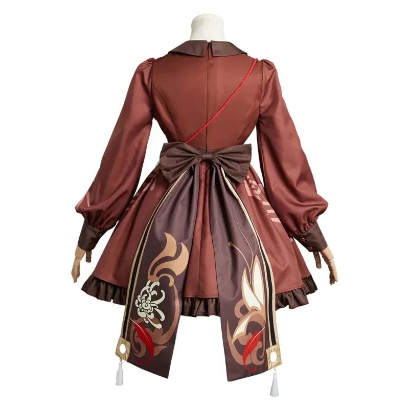 

NewGenshin Impact Hutao Hu tao Cosplay Costume Lolita Dress Outfits Halloween Carnival Suit UD17032025