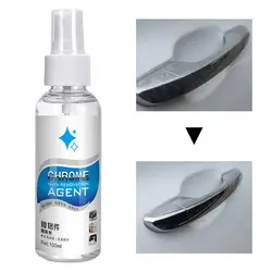 Chrome Cleaner Spray 100ml Derusting Spray Water-Resistant Rust Remover For Car Rust Preventive Coating Car Exterior Care