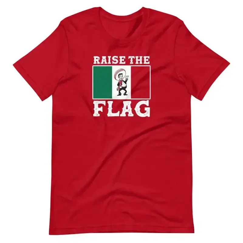 Panchos Mexican Restaurant Raise The Flag T Shirt