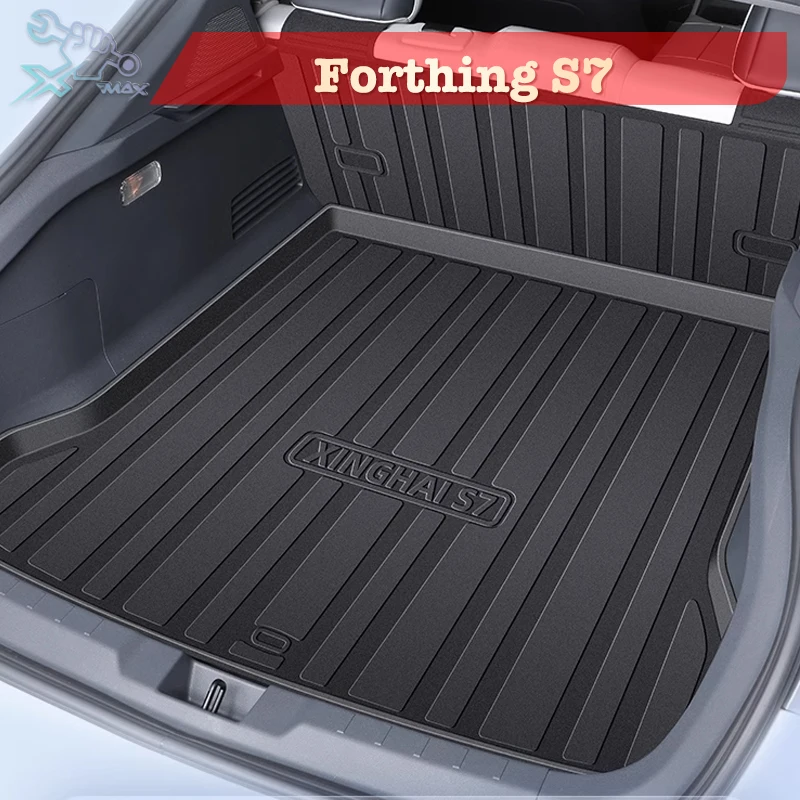 

For Dongfeng Forthing S7 2024 TPE Custom Fit Car Trunk Mat All Season Black Cargo Mat 3D Shaped Laser Measured Trunk Liners