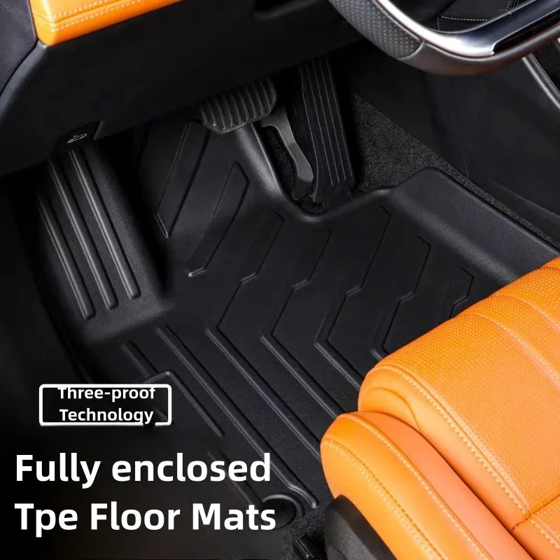 TPE All-Weather 3D Floor Mats Left Drive SUV Fitment 2025