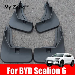 For BYD Seal U Sealion 6 Song Plus 2024 2025 4PCS Mudguards Splash Guards Cover Fender Splash Guards MudFlaps Accessories