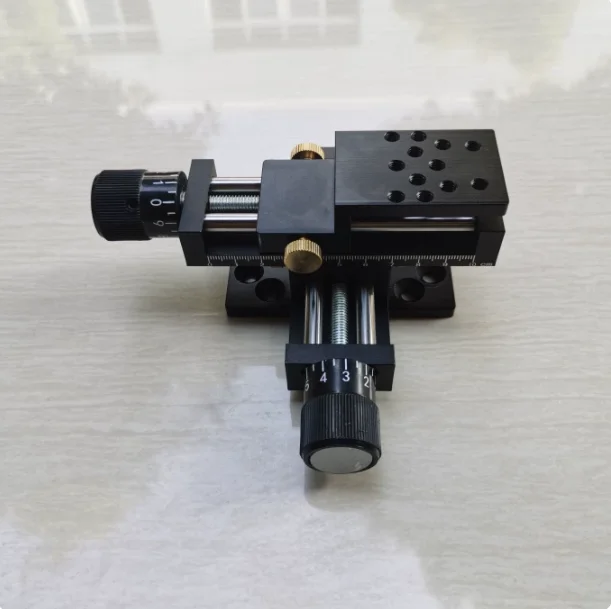 Industrial equipment inkjet printer special nozzle fine-tuning bracket linear cross slide xy axis