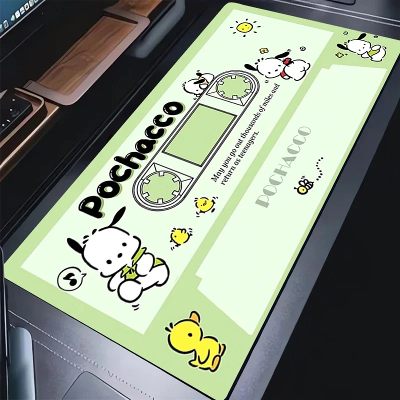Kawaii الأزرق ستار ماوس الوسادة كمبيوتر محمول الكرتون أنيمي الألعاب لوحة المفاتيح البساط XL Pochacco ماوس ألعاب الكمبيوتر خزانة حصيرة مكتبية لفتاة هدية