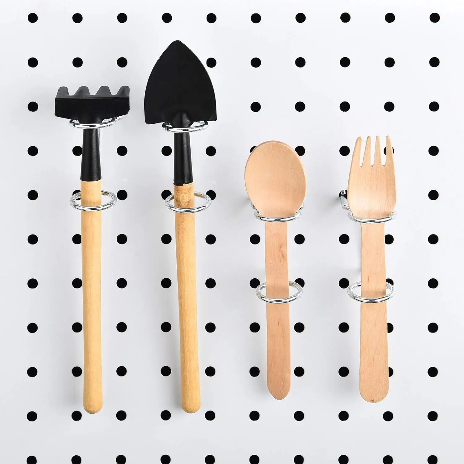 10 قطعة حامل مفك متعدد حلقات أداة أصحاب أداة منظم رفوف ملحقات Pegboard