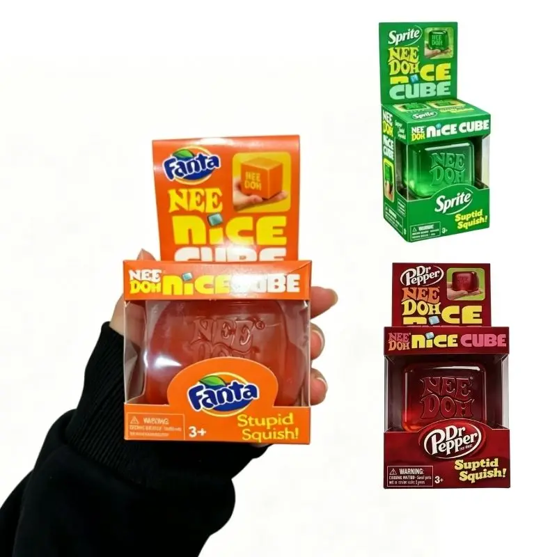 

2026Gift toy Blind Box! Nee doh Nice Cube , pinch and pressure reducing cube, squeeze able Fidget pressure reducing For Gift