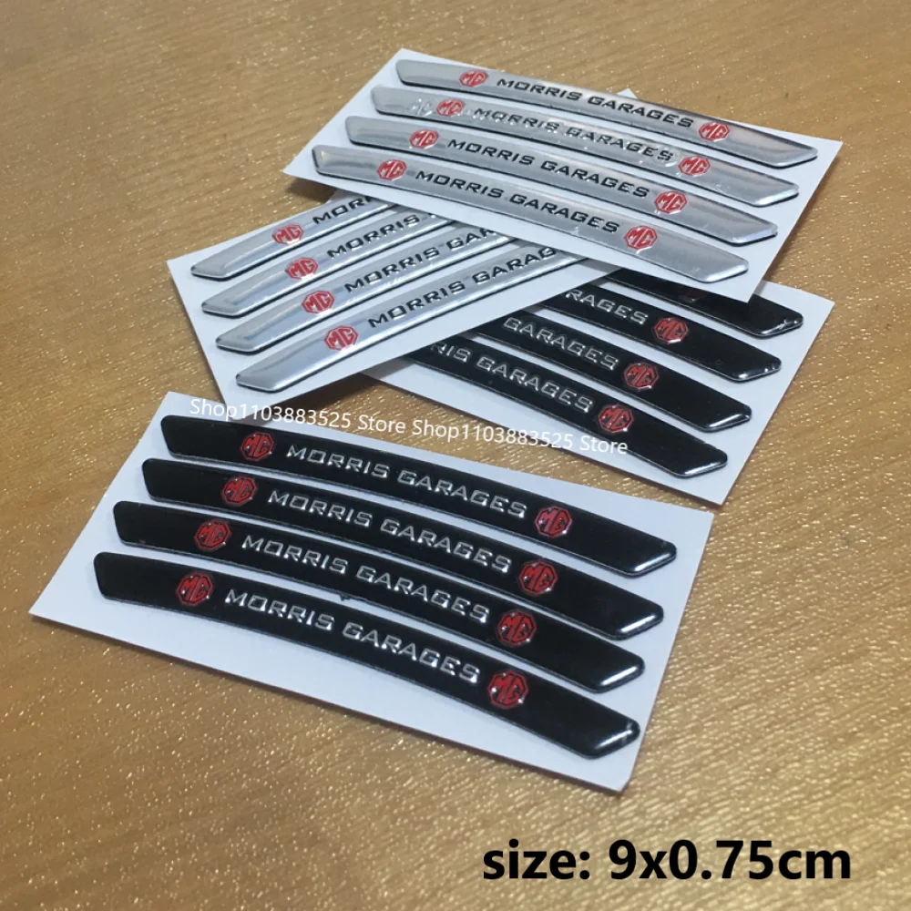 

4/16pcs Car Wheel Hub Sticker with Logo for MG Car Trophy GS TF MG6 MG3 MG4 MG5 MG7 ZR ZS ES HS EZS ONE GT 3SW MARVEL