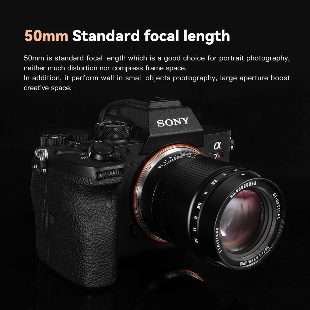 TTArtisan 50mm F1.4 フルサイズマニュアル大口径レンズ Sony E Nikon Z Canon R EOSR Leica Sigma Lマウント A7R A7M R8 R6 ZFC対応